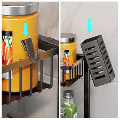 2-Tier Under Sink Organizer Pull Out Cabinet Storage Shelf Rack