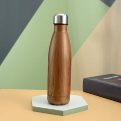 500ml Stainless Steel Water Bottle Double Wall Insulated Cola Shape Travel Sport