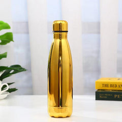 500ml Stainless Steel Water Bottle Double Wall Insulated Cola Shape Travel Sport