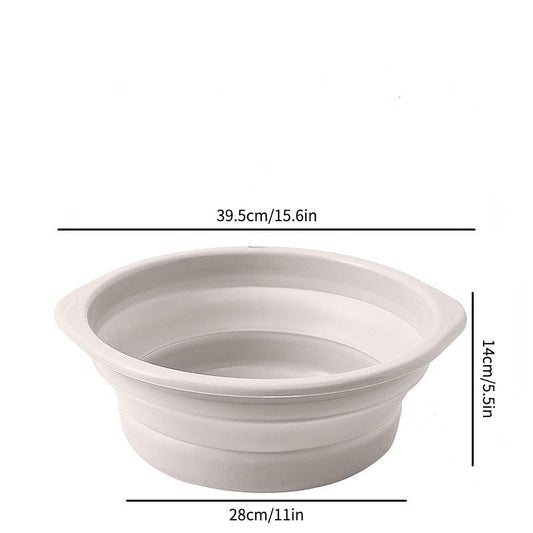 Foldable Washbasin for Easy Cleaning and Storage