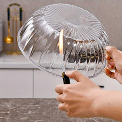 Dust-proof Microwave Cover Vegetable Splash-proof High Temperature Lid