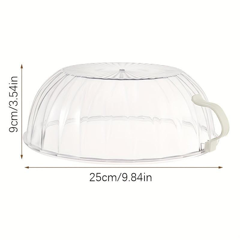 Dust-proof Microwave Cover Vegetable Splash-proof High Temperature Lid
