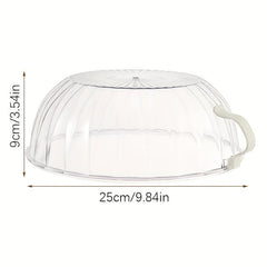 Dust-proof Microwave Cover Vegetable Splash-proof High Temperature Lid