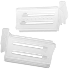 8pcs Adjustable Fridge Space Allocator Divider for Beverages & Sauces
