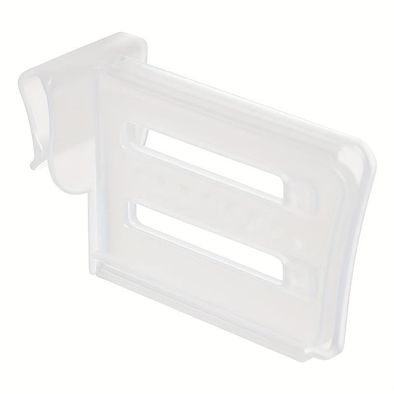 8pcs Adjustable Fridge Space Allocator Divider for Beverages & Sauces