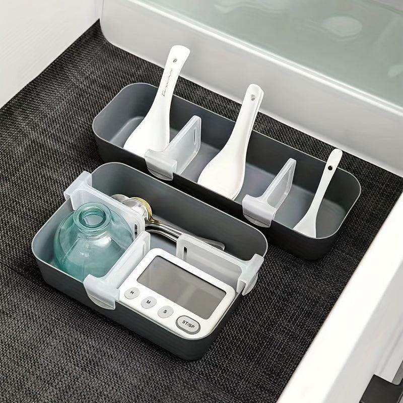 8pcs Adjustable Fridge Space Allocator Divider for Beverages & Sauces