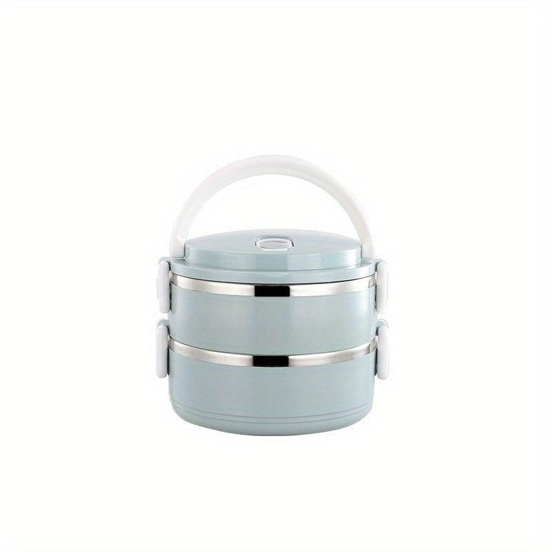 Portable Stainless Steel Lunch Box Bento Box Leak Proof Food Container