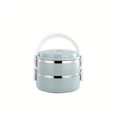 Portable Stainless Steel Lunch Box Bento Box Leak Proof Food Container