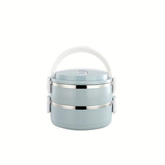 Portable Stainless Steel Lunch Box Bento Box Leak Proof Food Container