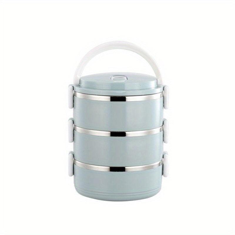 Portable Stainless Steel Lunch Box Bento Box Leak Proof Food Container