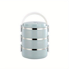 Portable Stainless Steel Lunch Box Bento Box Leak Proof Food Container