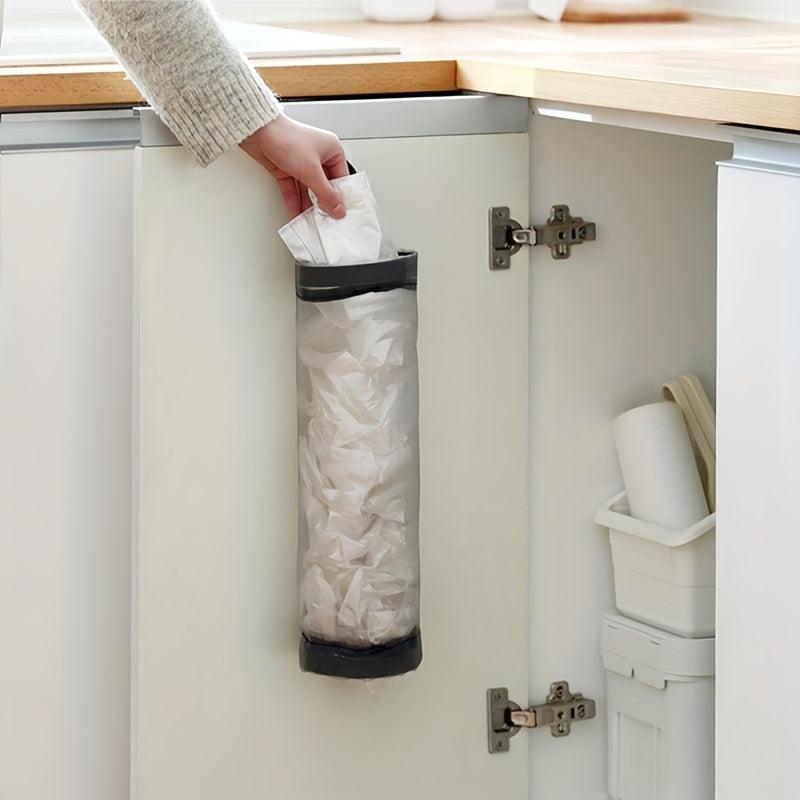 Wall Mounted Garbage Bag Storage Box Organizer