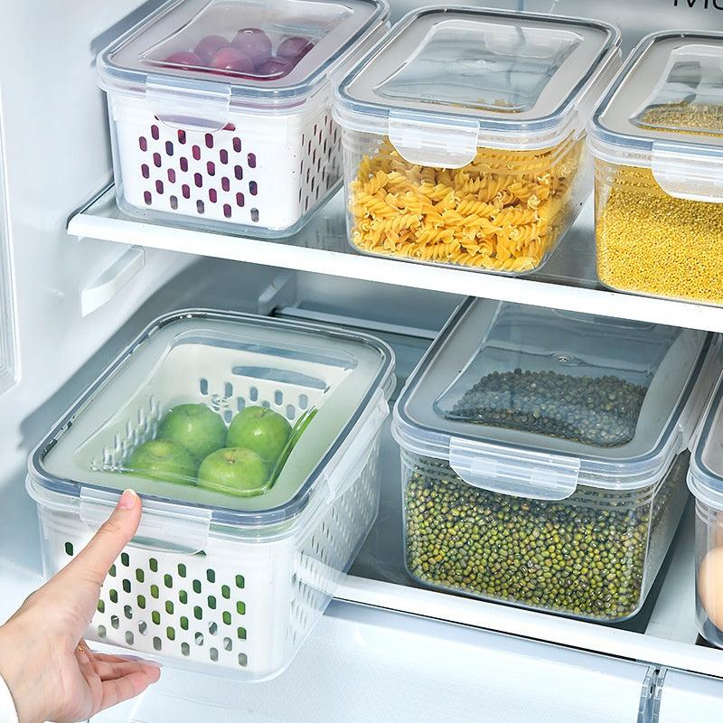 Fresh Keeping Box for Fruits/Vegetables with Lid - Food Storage Container