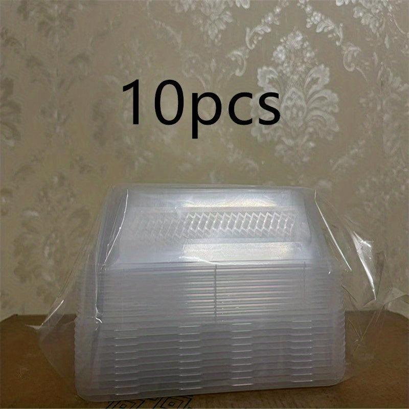 Plastic Food Storage Containers with Lids - Microwavable - 10/20/50pcs