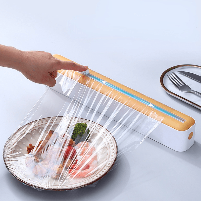 Plastic Wrap Dispenser Cling Film Cutter Box