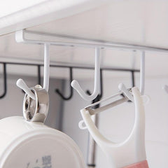 Dormitory Iron Hook Traceless Nail Cabinets Storage Hanging Racks