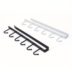 Dormitory Iron Hook Traceless Nail Cabinets Storage Hanging Racks