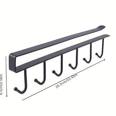 Dormitory Iron Hook Traceless Nail Cabinets Storage Hanging Racks