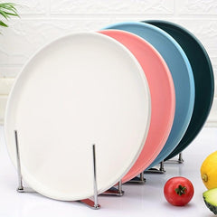 Stainless Steel Folding Pot Lid Rack for Ribs, Roast Meat - Multifunctional