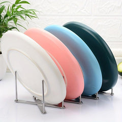 Stainless Steel Folding Pot Lid Rack for Ribs, Roast Meat - Multifunctional