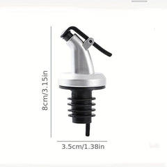 4pcs Pour Spouts Olive Vinegar Wine Dispenser Bottle Stopper Spout