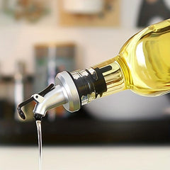 4pcs Pour Spouts Olive Vinegar Wine Dispenser Bottle Stopper Spout