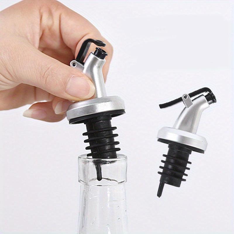 4pcs Pour Spouts Olive Vinegar Wine Dispenser Bottle Stopper Spout