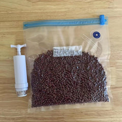 10pcs Vacuum Fresh keeping Bags Self sealing Cooked Food Bags