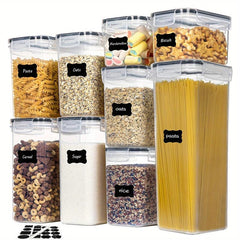 9pc Airtight Food Containers Set BPA-Free for Dry Food