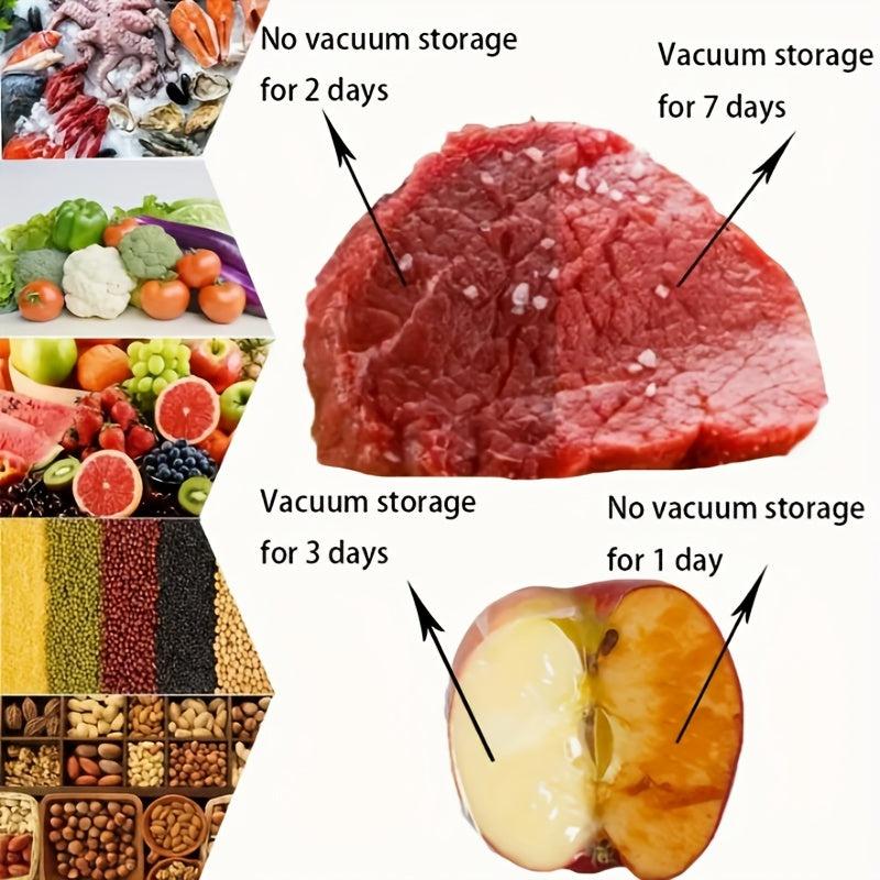 15pcs Reusable Vacuum Food Bags Pump Sealing Clips for Preservation