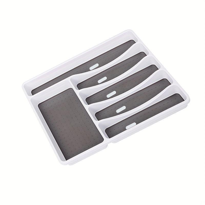 Drawer Organizer 6 grid Utensil Organizer Tray Cutlery Utensil Organizer
