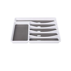 Drawer Organizer 6 grid Utensil Organizer Tray Cutlery Utensil Organizer