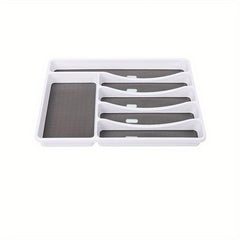 Drawer Organizer 6 grid Utensil Organizer Tray Cutlery Utensil Organizer