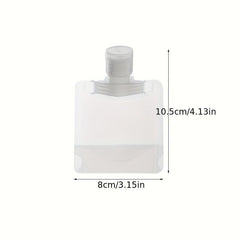 Portable Travel Toiletries Bag with Leakproof Containers