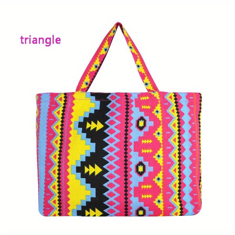 LGBT Rainbow Canvas Bag - Stylish and Large Capacity Tote