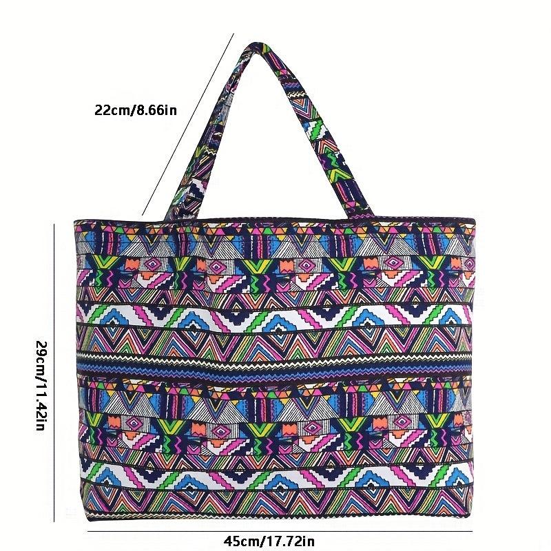 LGBT Rainbow Canvas Bag - Stylish and Large Capacity Tote