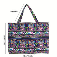LGBT Rainbow Canvas Bag - Stylish and Large Capacity Tote