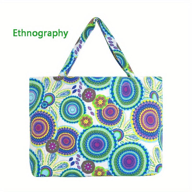 LGBT Rainbow Canvas Bag - Stylish and Large Capacity Tote