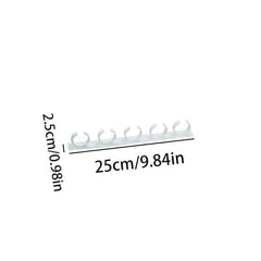 1pc Spice Clips Holder Cabinet Organizer 5 Spice Jars Pantry Inside Cabinet