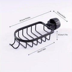 Aluminum Kitchen Storage Rack with Faucet Shelf and Under Sink Organizer