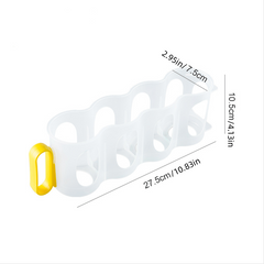 Refrigerator Stackable Can Holder Dispenser for Beer, Soda, Beverages