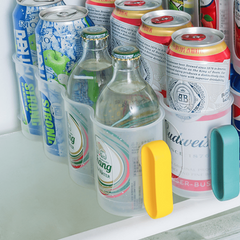 Refrigerator Stackable Can Holder Dispenser for Beer, Soda, Beverages