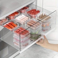 10pcs 350ml Food Preservation Box with Lid - Home Kitchen Storage Container