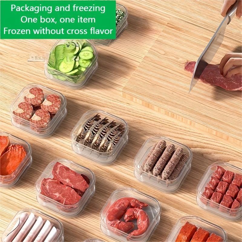 10pcs 350ml Food Preservation Box with Lid - Home Kitchen Storage Container