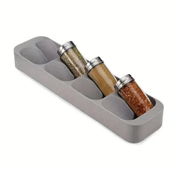 1pc Spice Rack Spice Storage Bottle 8 compartment Seasoning Tank Storage Box