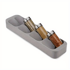 1pc Spice Rack Spice Storage Bottle 8 compartment Seasoning Tank Storage Box