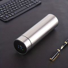 Vacuum Flask LED Temp Display Stainless Steel Tumbler Leakproof Insulated Cup