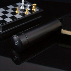 Vacuum Flask LED Temp Display Stainless Steel Tumbler Leakproof Insulated Cup