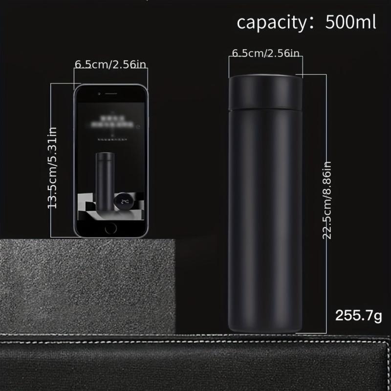 Vacuum Flask LED Temp Display Stainless Steel Tumbler Leakproof Insulated Cup