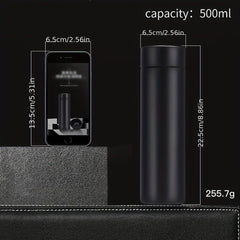 Vacuum Flask LED Temp Display Stainless Steel Tumbler Leakproof Insulated Cup